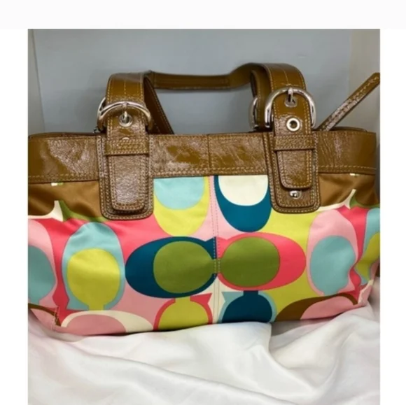 Coach Soho Multicolor Bag - Picture 2 of 6